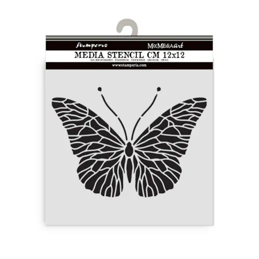 Stamperia Thick Stencil - Quiet Days - Butterfly
