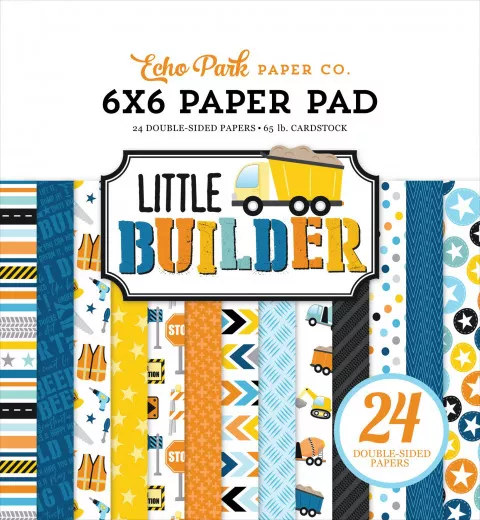 Little Builder - 6x6 Paper Pad