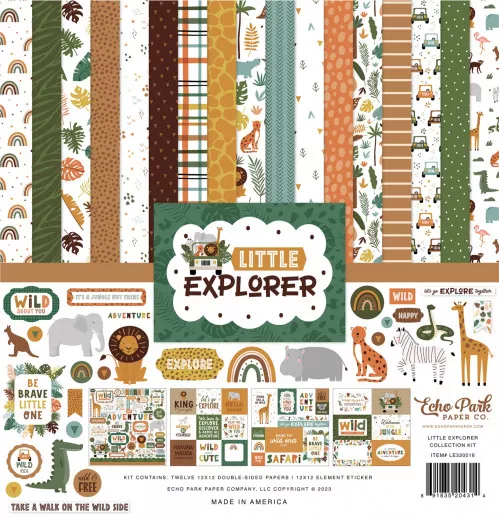 Little Explorer - 12x12 Collection Kit