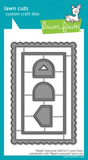 Lawn Cuts Dies - Flippin' Awesome Add-on