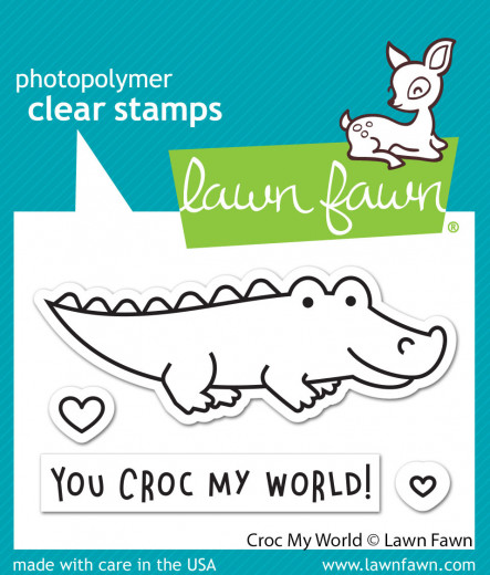 Clear Stamps - Croc My World