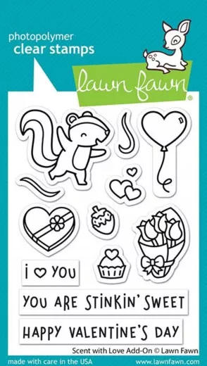 Clear Stamps - Scent With Love Add-On