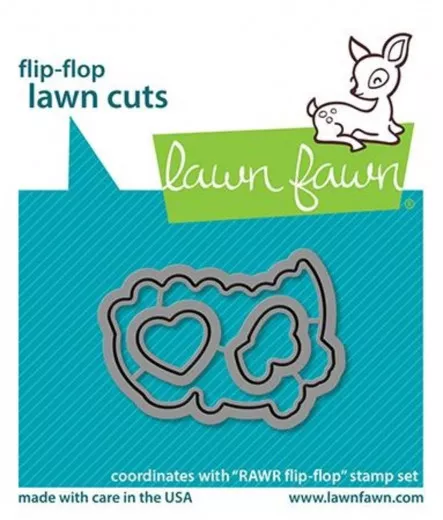 Lawn Cuts Custom Craft Dies - RAWR Flip-Flop