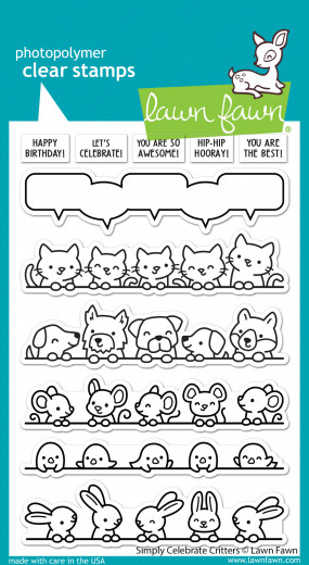 Clear Stamps - Simply Celebrate Critters