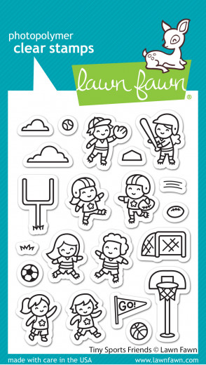 Clear Stamps - Tiny Sports Friends