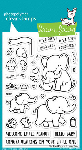 Clear Stamps - Elephant Parade