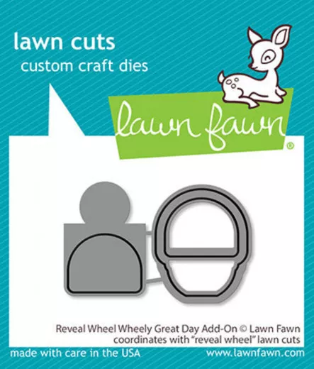 Lawn Fawn Reveal Wheel Add-on Dies - Wheely Great Day