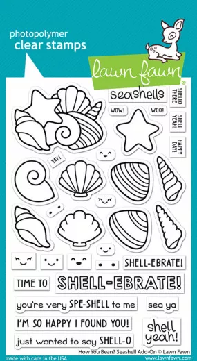 Clear Stamps - How You Bean? Seashell Add-On