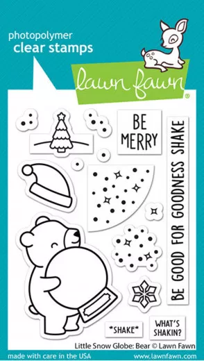 Clear Stamps - Little Snow Globe: Bear