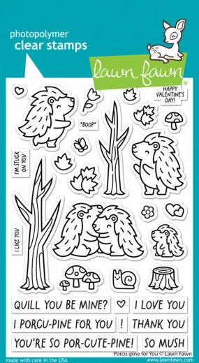 Clear Stamps - Porcu-pine for You