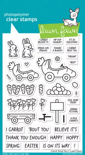 Clear Stamps - Carrot bout You