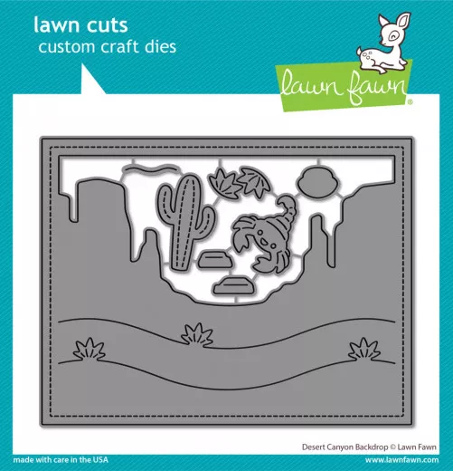 Lawn Cuts Custom Craft Dies - Desert Canyon