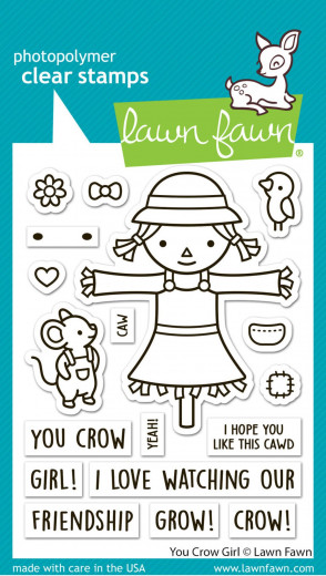 Clear Stamps - You Crow Girl