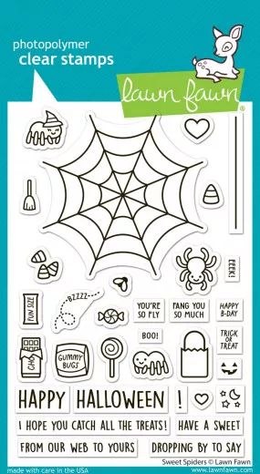 Clear Stamps - Sweet Spiders