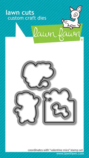 Lawn Cuts Dies - Valentine Mice
