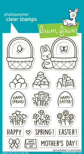 Clear Stamps - Spring Basket