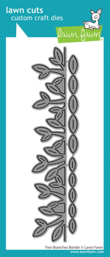 Lawn Cuts Custom Craft Dies - Tree Branches Border