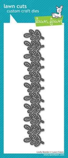 Lawn Cuts Custom Craft Dies - Leafy Border