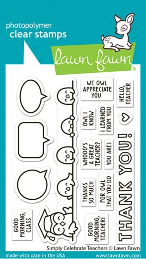 Clear Stamps - Simply Celebrate Teachers