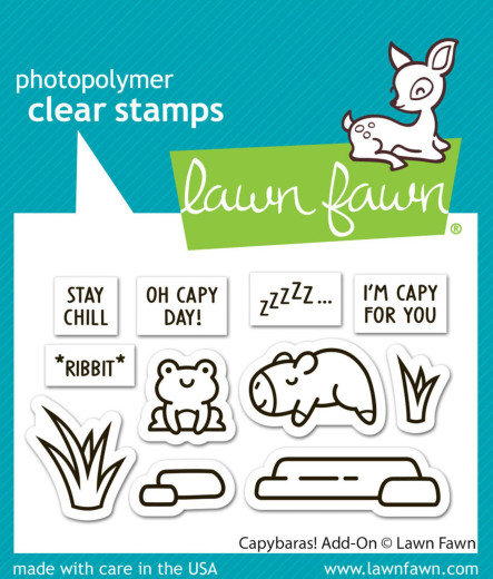 Clear Stamps - Capybaras! Add-On