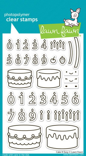 Clear Stamps - Cake It Easy