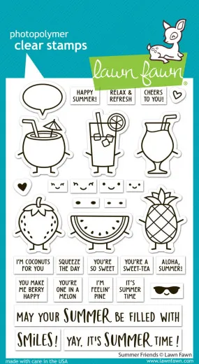 Clear Stamps - Summer Friends