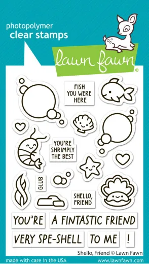 Clear Stamps - Shello, Friend