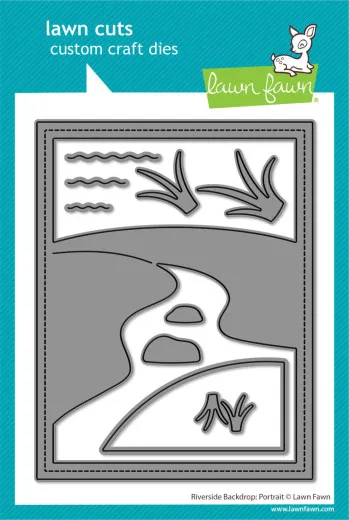 Lawn Cuts Dies - Riverside Backdrop Portrait