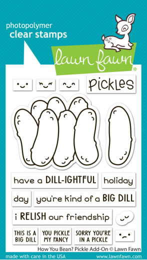 Clear Stamps - How You Bean? Pickle Add-On
