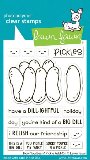 Clear Stamps - How You Bean? Pickle Add-On