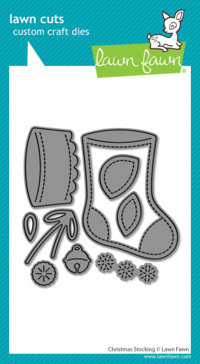 Lawn Cuts Dies - Christmas Stocking