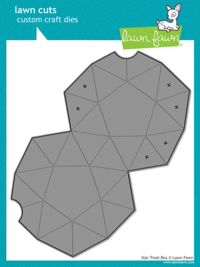 Lawn Cuts Dies - Star Treat Box