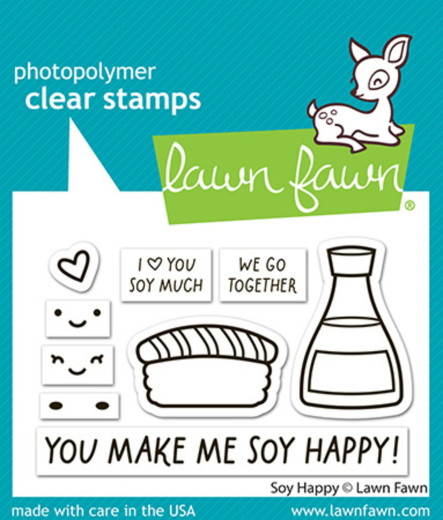Clear Stamps - Soy Happy