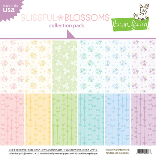 Blissful Blossoms 12x12 Collection Pack