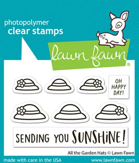Clear Stamps - All The Garden Hats
