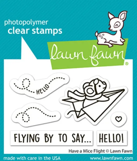 Clear Stamps - Have A Mice Flight