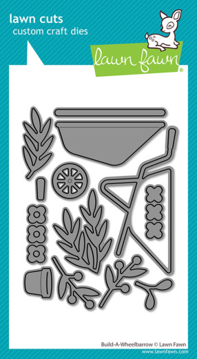Lawn Cuts Dies - Build-A-Wheelbarrow Stand-Alone