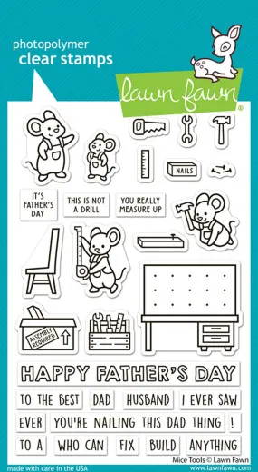 Clear Stamps - Mice Tools