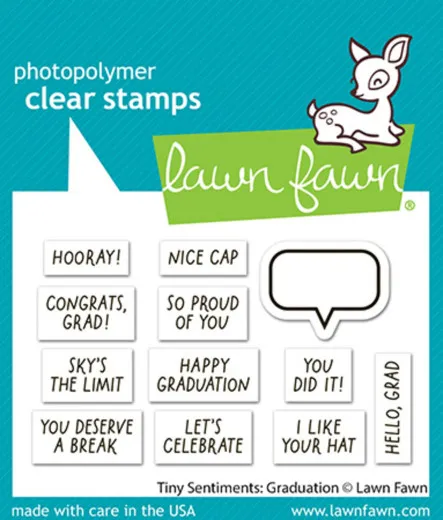 Clear Stamps - Tiny Sentiments Graduation
