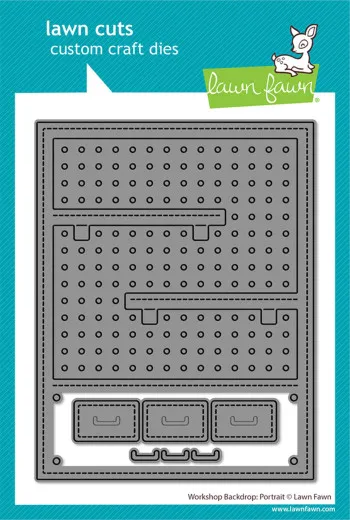 Lawn Cuts Dies - Workshop Backdrop Portrait Stand-Alone