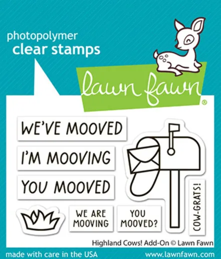 Clear Stamps - Highland Cows! Add-On
