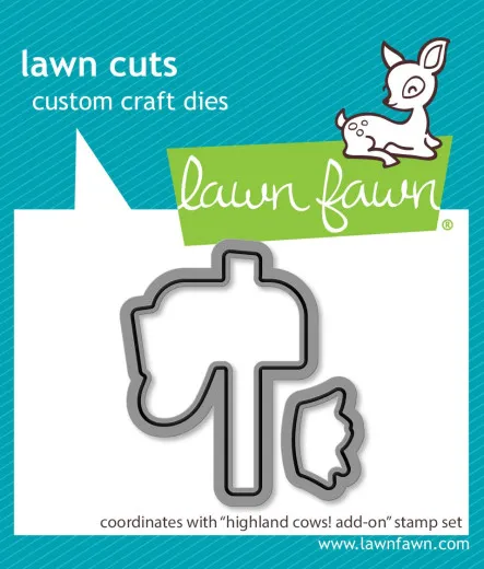 Lawn Cuts Dies - Highland Cows! Add-On