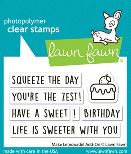 Clear Stamps - Make Lemonade! Add-On