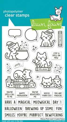 Clear Stamps - Hocus Purr-cus!