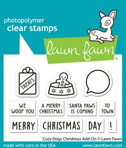 Clear Stamps - Cozy Dogs Christmas Add-On