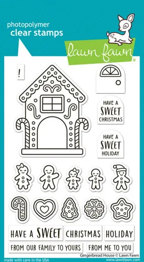 Clear Stamps - Gingerbread House