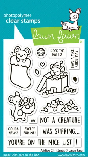 Clear Stamps - A Mice Christmas