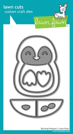 Lawn Cuts Dies - Big Hugs Penguin
