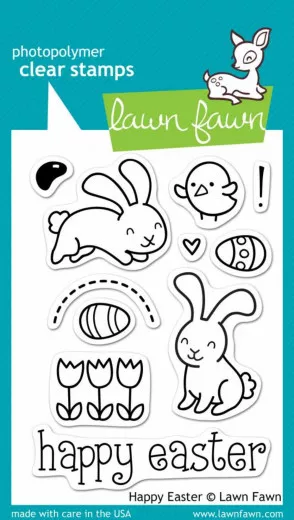 Clear Stamps - Happy Easter