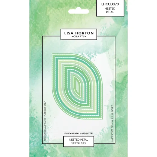 Lisa Horton Crafts - Fundamentals Die Set - Nested Petal
